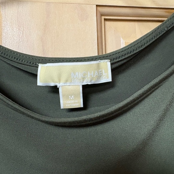 Michael Kors Dark Green Blouse. Like New! - Picture 2 of 2